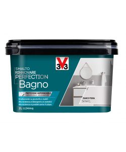 SMALTO MULTI-MATERIALE RINNOVARE PERFECTION - BAGNO - BIANCO PIUMA SATINATO - 2 LITRI